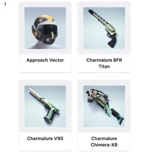 THE FINALS 4/4 Ssubscriptions*5 Charmalure BFR Titan,V9S,Chimera-XB,Approach Vector,S11 TWITCH DROPS
