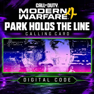 Call of Duty: Modern Warfare 4 Global | PARK HOLOS "THE LINE" Calling Card Code | Digital Key ⚡Instant Delivery