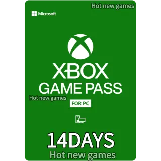 Xbox Game Pass for PC 14 Day Key/Code