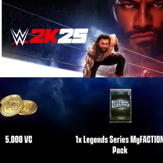 WWE 2K25 Early Access Locker Code/Key