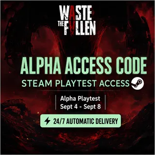Waste the Fallen – Alpha Playtest Access Code / KEY – STEAM