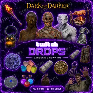 Dark and Darker Scorched Mummy Undead Elf Demon Lantern Skin Twitch Drop