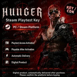 Hunger Playtest Key Steam