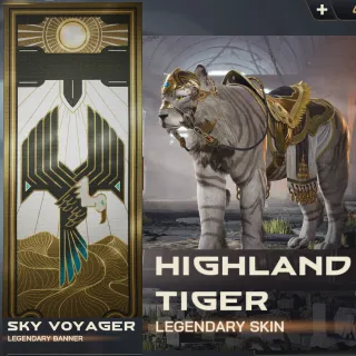 Highguard Sky Voyager Banner Highland Tiger twitch drop