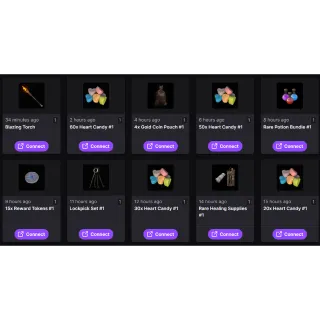 Dark and Darker EA Season 8 Drops 1 Blazing Torch All items Twitch Drop