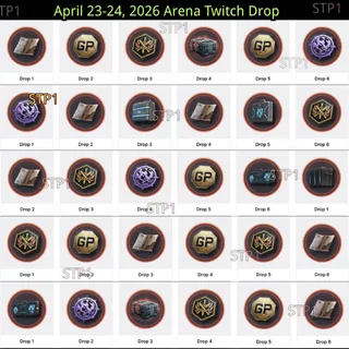 Escape from Tarkov: Arena 30/30 April 23rd–25th, 2026 Arena Free Weekend Twitch Drop