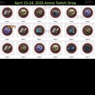 18/18 April 23rd–24th, 2026 Arena Free Weekend 💎Rubles GP LEGA CRATE POINTS