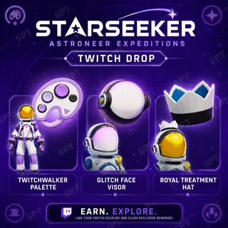 STARSEEKER: Astroneer Expeditions Early Access  6/6 Twitch Drop