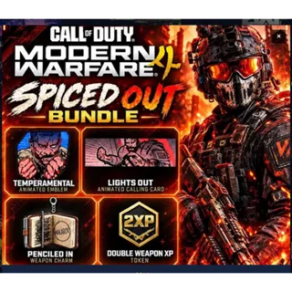 Call of Duty MW4 | Fireaway Pizza Spiced Out Bundle | 4 Rewards | CD Key