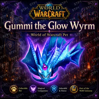 World of Warcraft:Midnight-Gummi the Glow Wyrm Pet Code | Instant Delivery