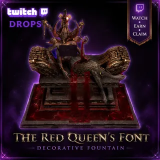 Path of Exile 2 The Red Queen's Font 2026,RotA Reveal Stream Twitch Drop