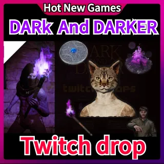 Dark and Darker⭐TWITCH DROPS ⭐Felidian+Purple ITEMS