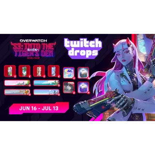 Overwatch 2 12/12 OWCS S2 Campaign 3 Epic Lootbox Spray Namecard Icon Twitch Drop