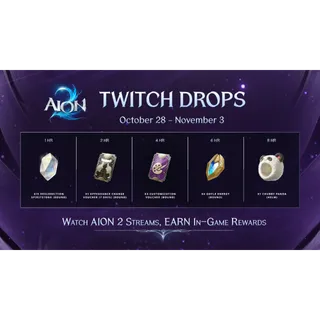Aion 2 24 Rewards Halloween Celebration |Odyle Energy,Chubby Panda (Helm)⚡Twitch Drop