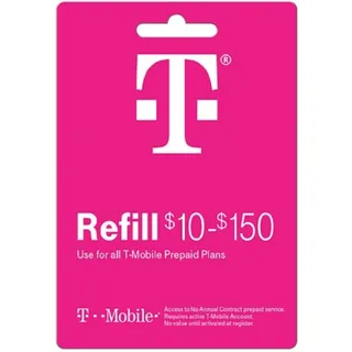 $100.00 T-Mobile Prepaid Refill Card