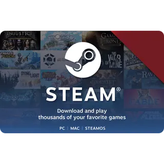 $50.00 USD Steam Gift Card (Turkey Only)