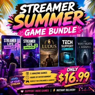 🔥 Ultimate Streamer Bundle | Streamer Life Sim 1 & 2 + MORE