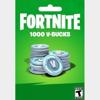 Code | 1000 Vbucks