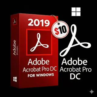 Adobe Acrobat Pro DC 2019 - Lifetime KEY