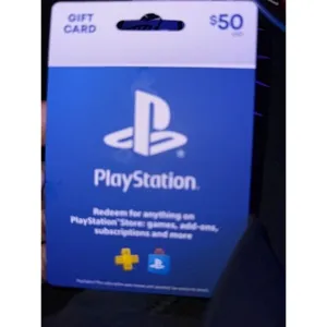 $50.00 USD PlayStation Store