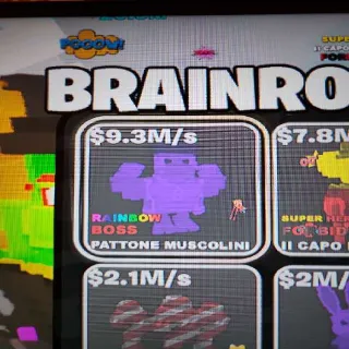 Fruits Vs Brainrot  Pattone Muscolini