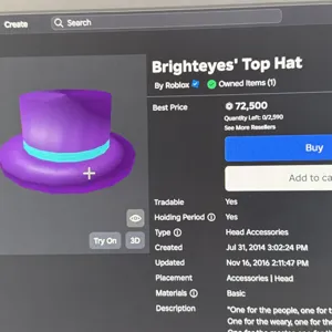 BrightEyes Top Hat