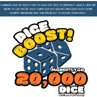 1.5H🔥20K+ DICE MONOPOLY