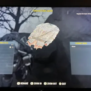 tattered field jacket