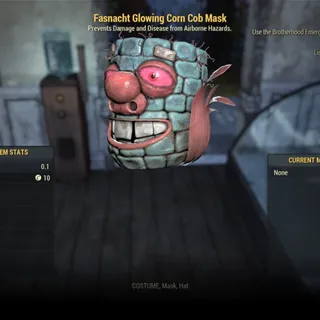 Glowing corn cob