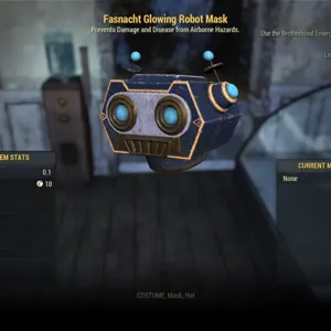 Fasnacht Glowing robot