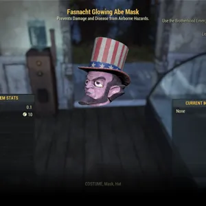 Fasnacht glowing Abe