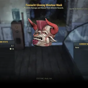 Glowing Minotaur