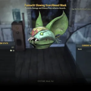 Glowing scorchbeast