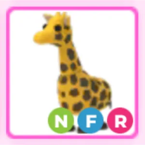 Neon Fly Ride Giraffe