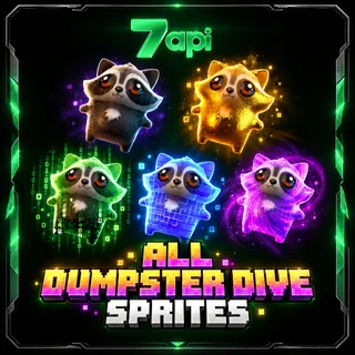 All Dumpster Dive Sprites Level 5 (Mastered)