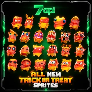 All New Trick or Treat Sprites Level 5 (Mastered)