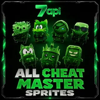 All Cheat Master Sprites / Mastered - Level 5