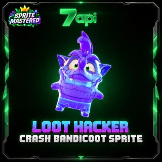 Loot Hacker Crash Bandicoot Sprite Level 5 (Mastered)