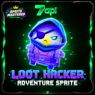Loot Hacker Adventure Sprite Level 5 (Mastered)