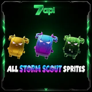All Storm Scout Sprites | Mastered | Level 5