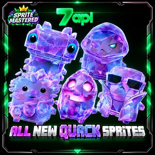 All Quack Sprites Level 5 (Mastered)
