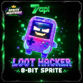 Loot Hacker 8-Bit Sprite Level 5 (Mastered)