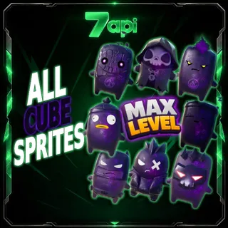 All Cube Sprites / Level 5 - Mastered