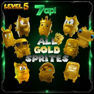 All Gold Sprites / Mastered - Level 5