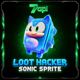 Loot Hacker Sonic Sprite | Keep Forever