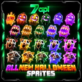All New Halloween Sprites Level 5 (Mastered)
