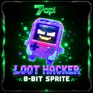 Loot Hacker 8-Bit Sprite | Keep Forever