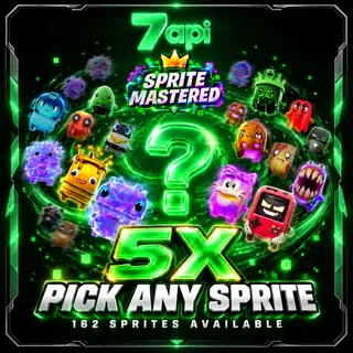 (5x) Pick Any Sprite | Level 5 (Mastered)