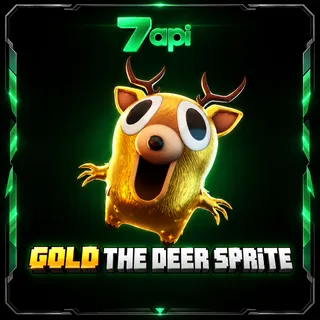 Gold The Deer Sprite Level 5 (Mastered)