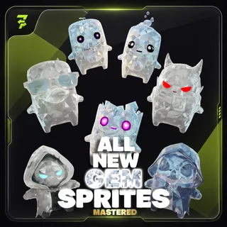 All New Gem Sprites / Instant Delivery